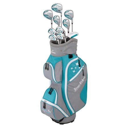 Tour Edge 2020 Lady Edge Full Set Turquoise Grey White LWSRGL11.BT